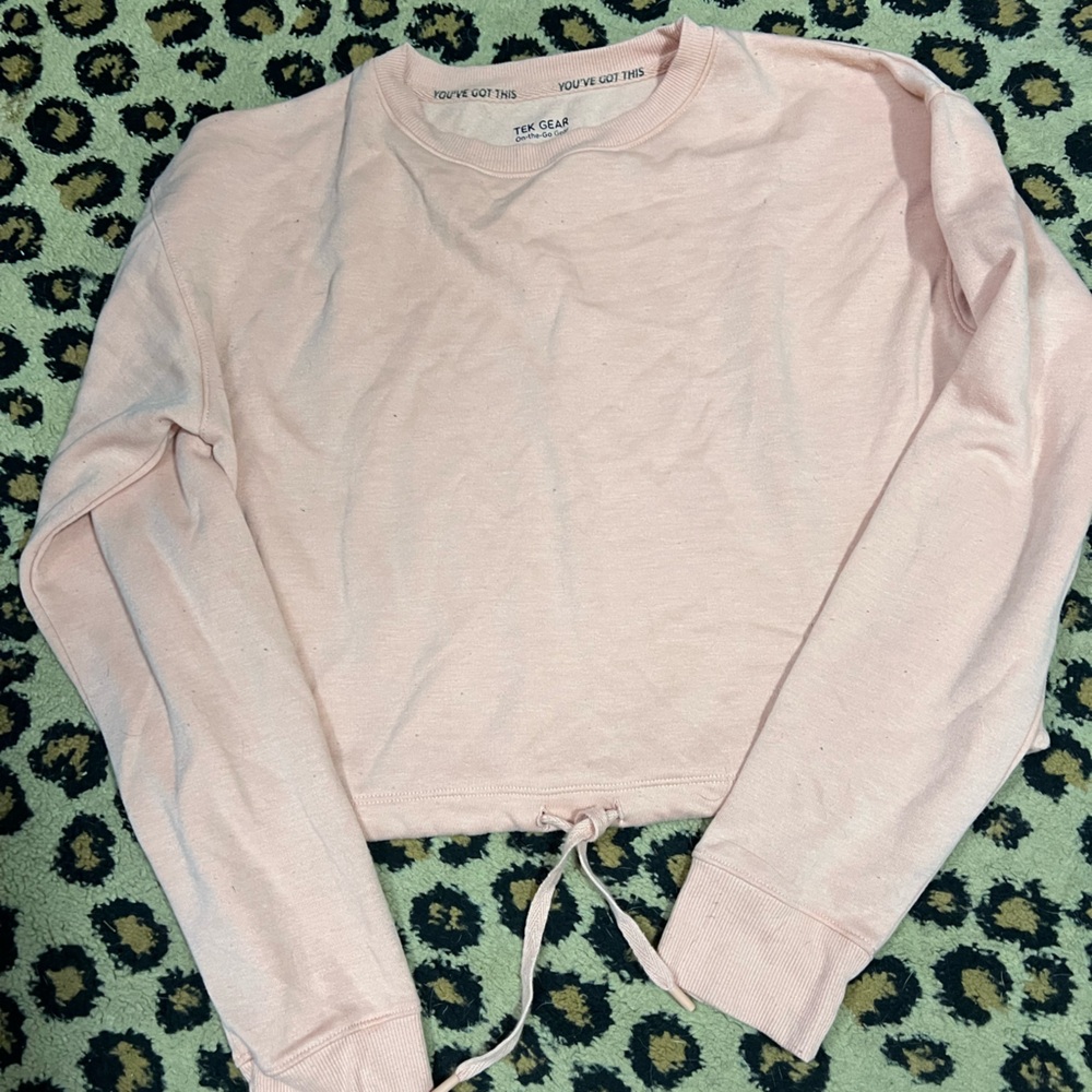 Crop sweater